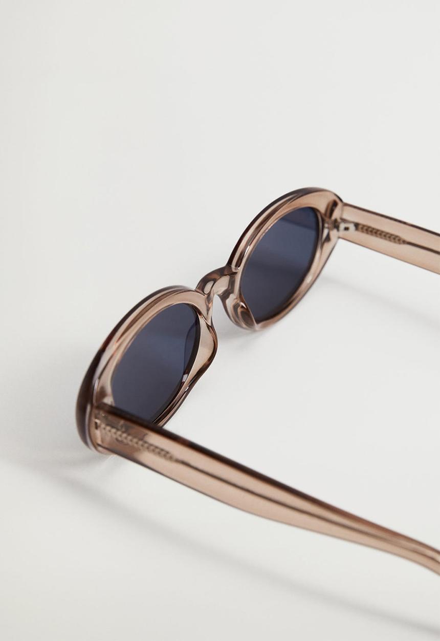MANGO - Clear frame sunglasses - grey