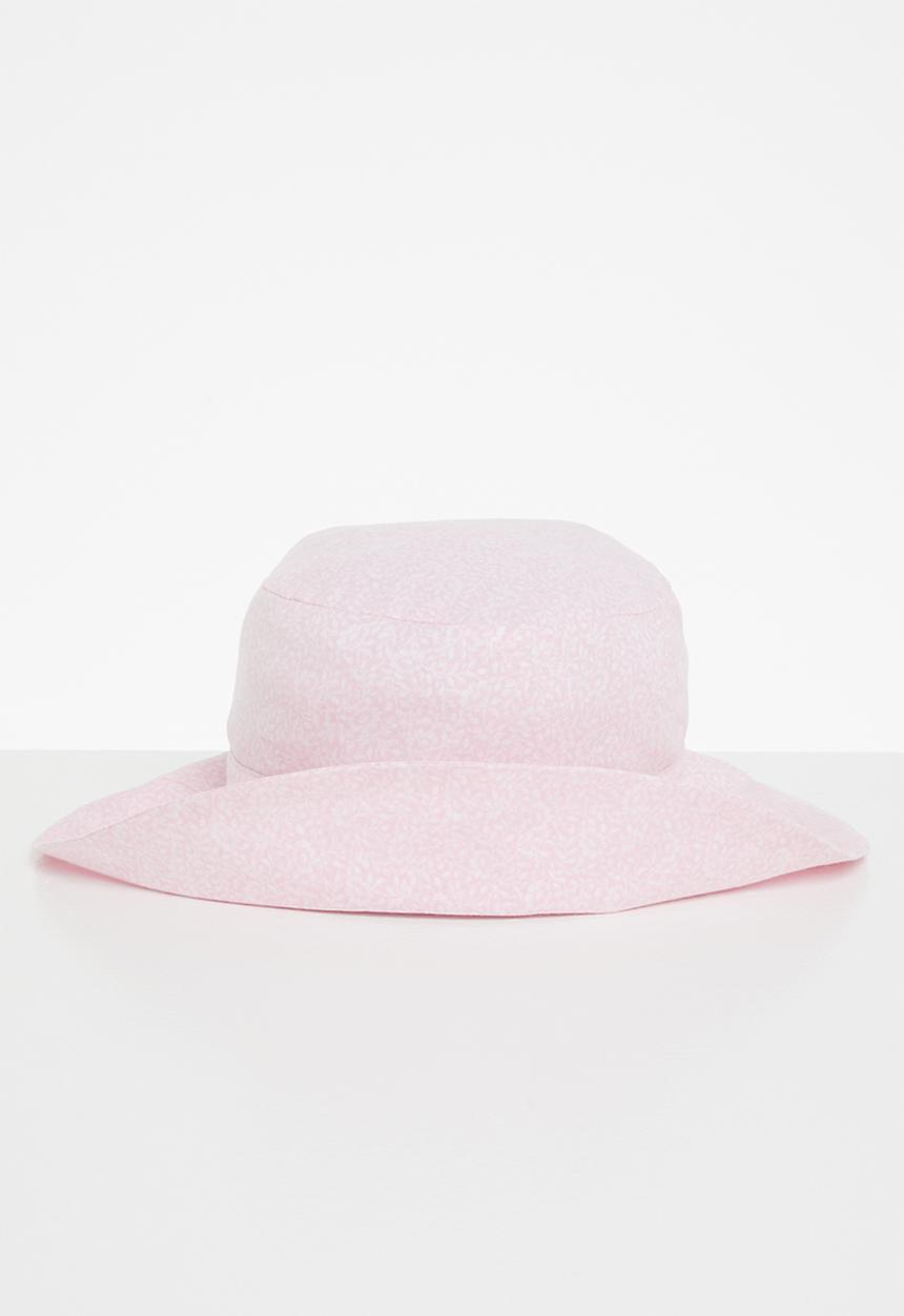 Freya Hats  - Baby bucket - pink floral