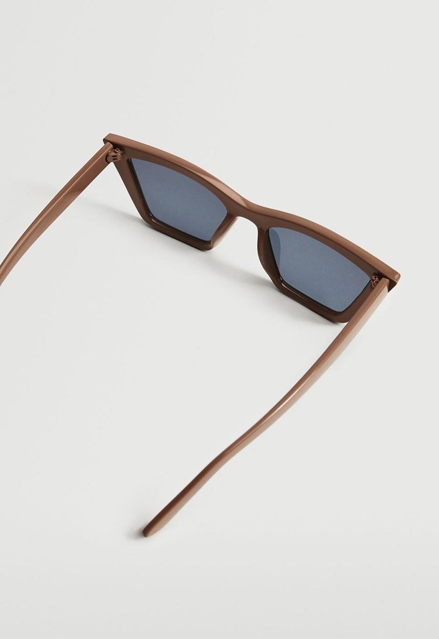 MANGO - Cat-eye sunglasses - ecru