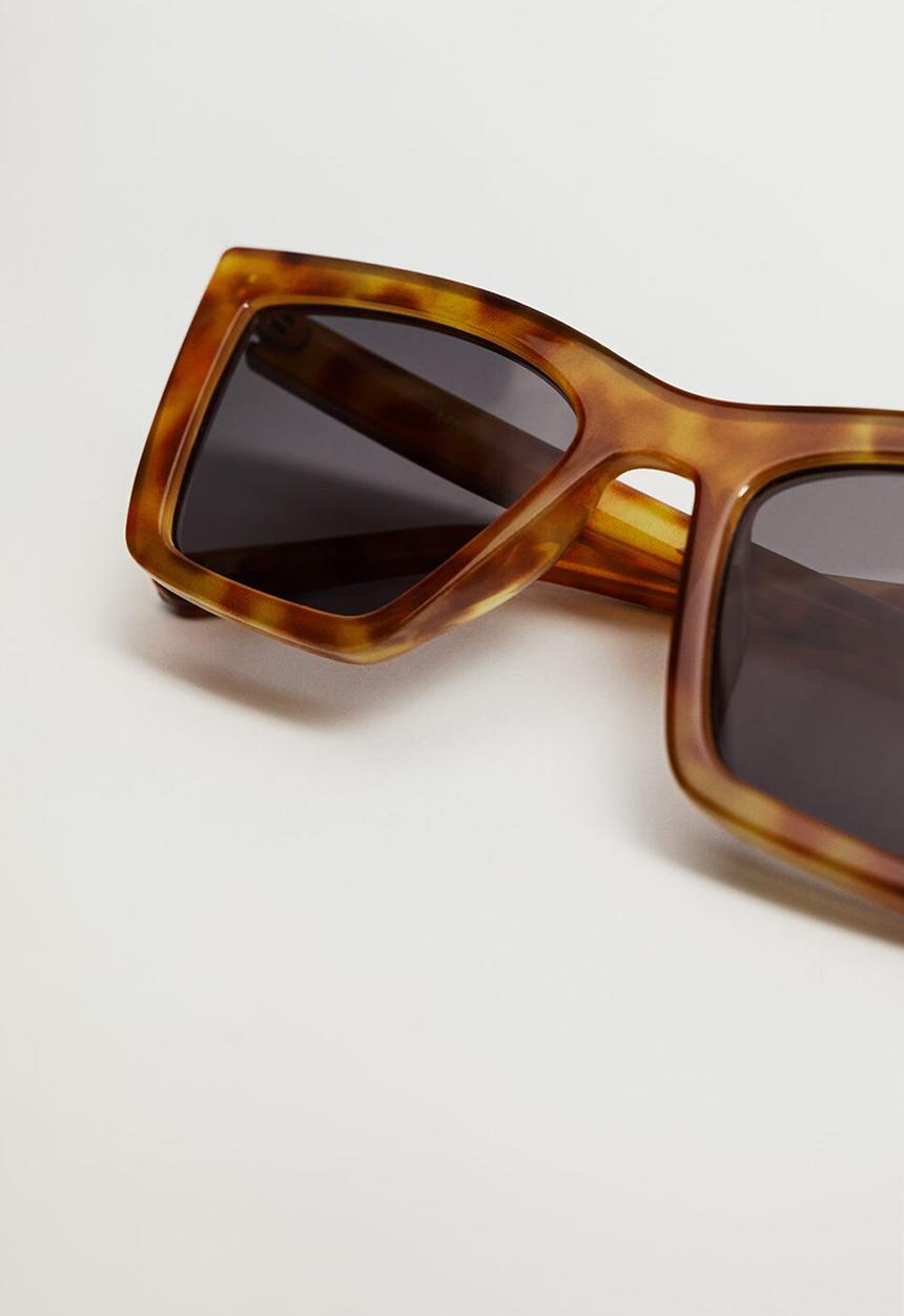 MANGO - Cat-eye sunglasses - chocolate
