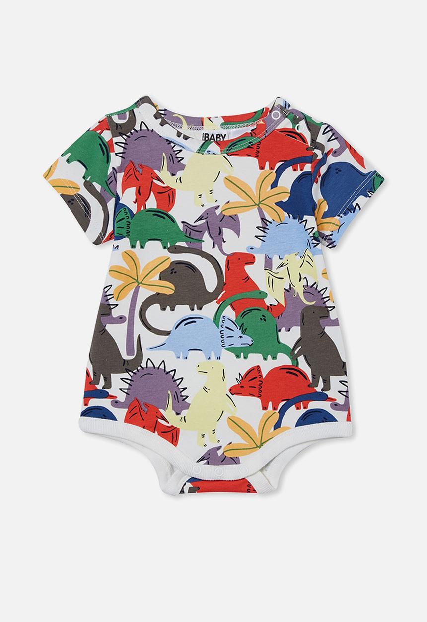 Cotton On - The short sleeve bubbysuit - multi 