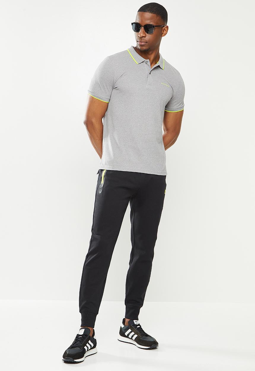 Giordano - Retro sporting golfer - grey