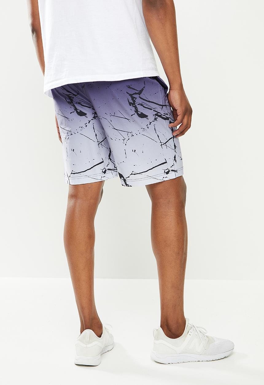 Giordano - Super short - navy & white