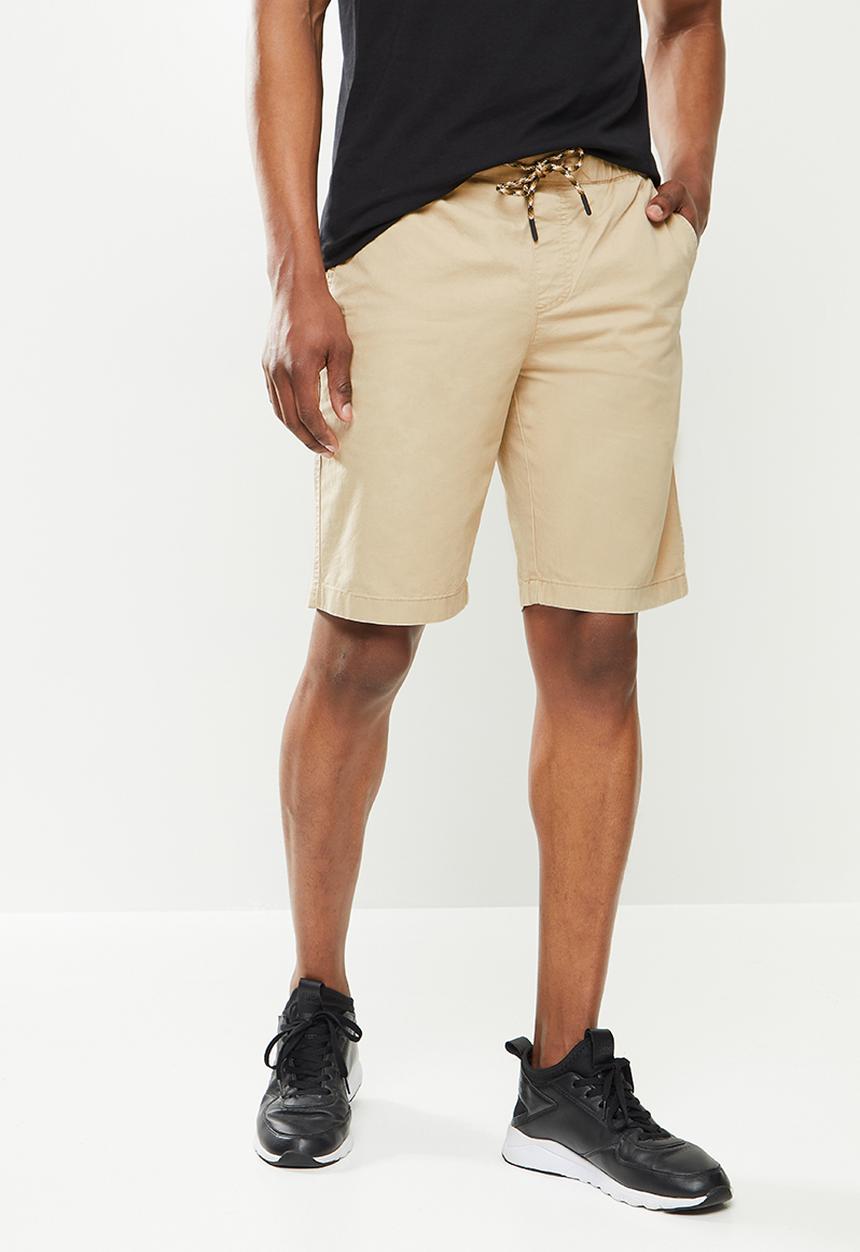Giordano - Cotton ds1 short - neutral