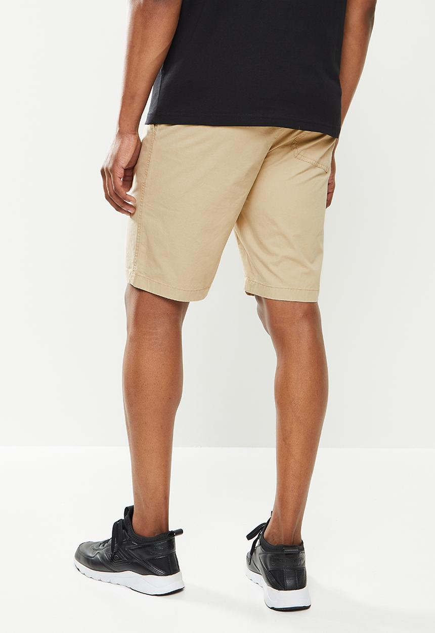 Giordano - Cotton ds1 short - neutral