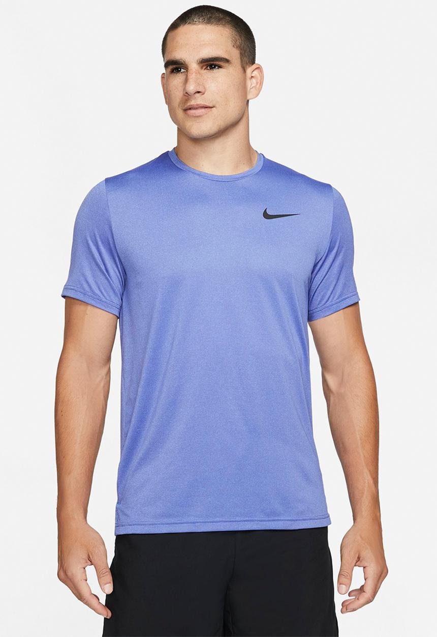 Nike - Nike pro df hpr dry top short sleeve - blue