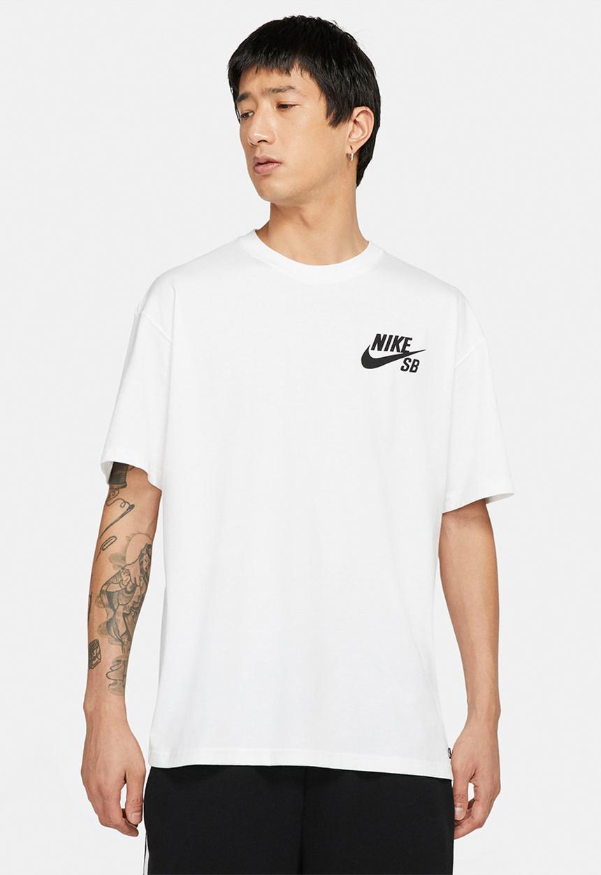 Nike - Nike SB tee logo - white & black
