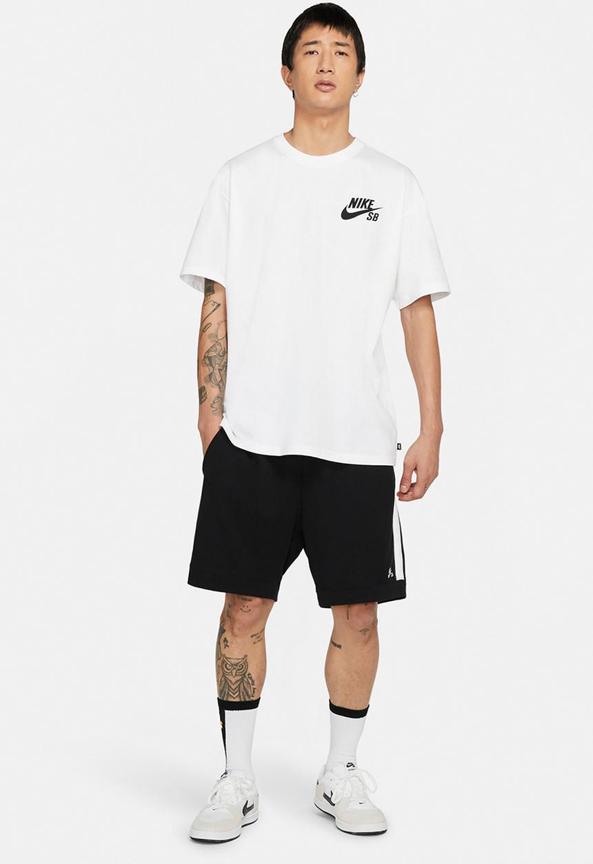 Nike - Nike SB tee logo - white & black