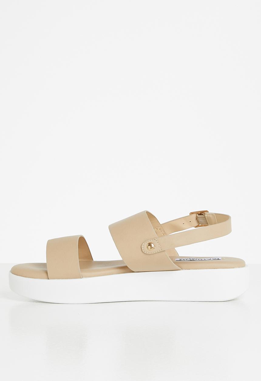 Madison® - Evelyn slingback flatform sandal - neutral