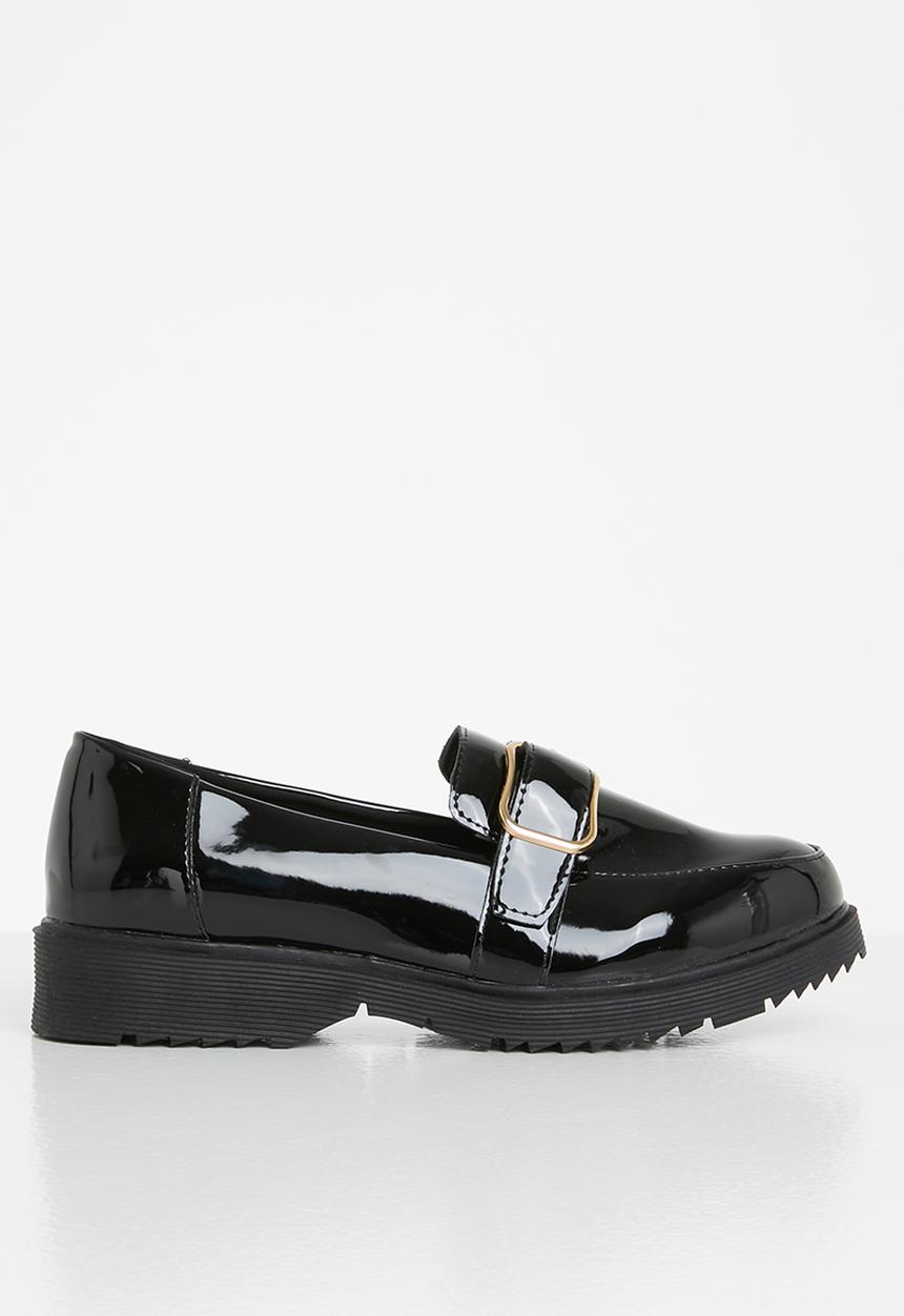 Madison® - Andrea lug sole loafer - black