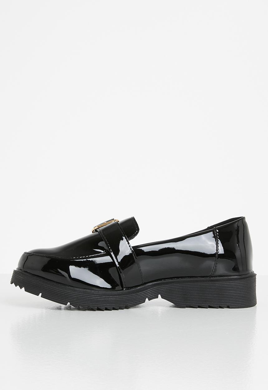 Madison® - Andrea lug sole loafer - black