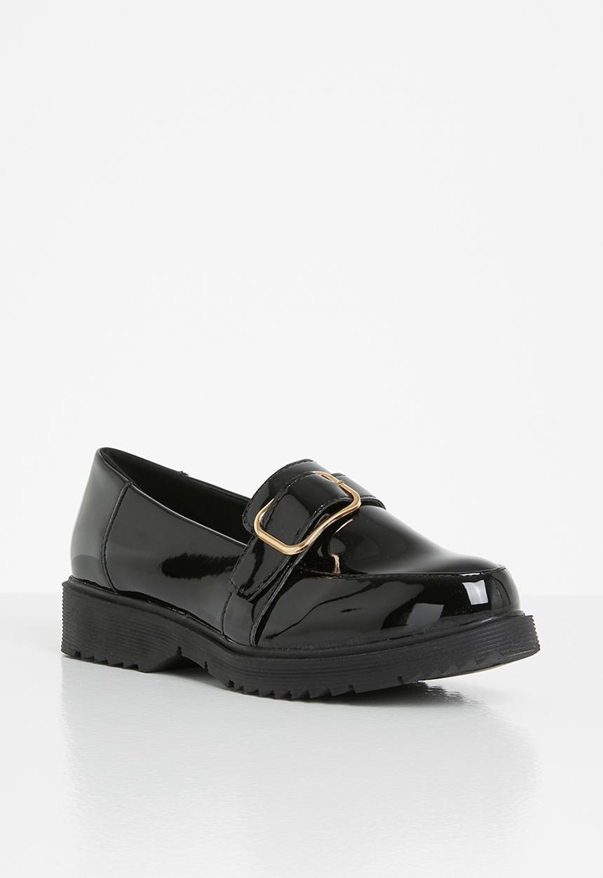Madison® - Andrea lug sole loafer - black