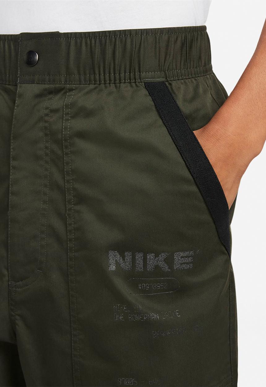 Nike - M nsw city made unlined pant - sequoia & black