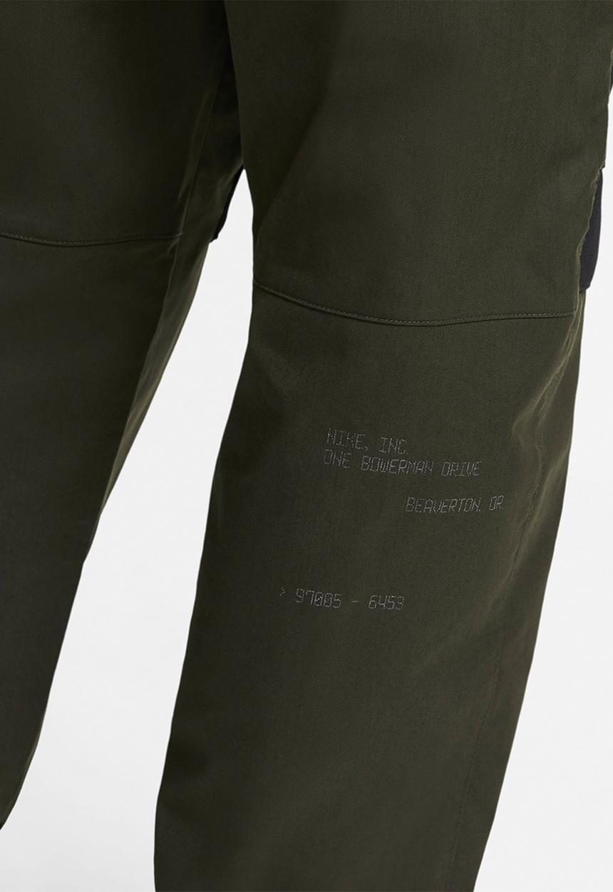 Nike - M nsw city made unlined pant - sequoia & black