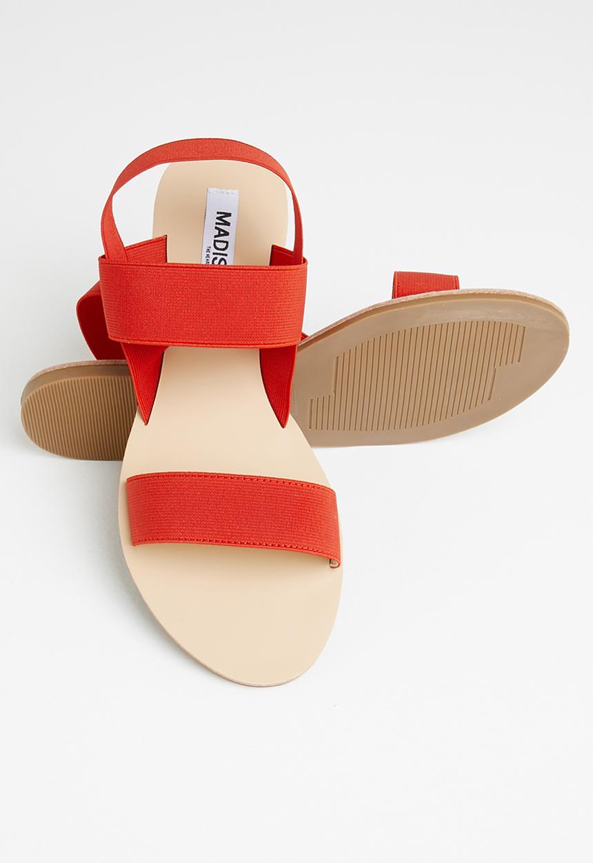 Madison® - Feliticy double strap slingback sandal - coral