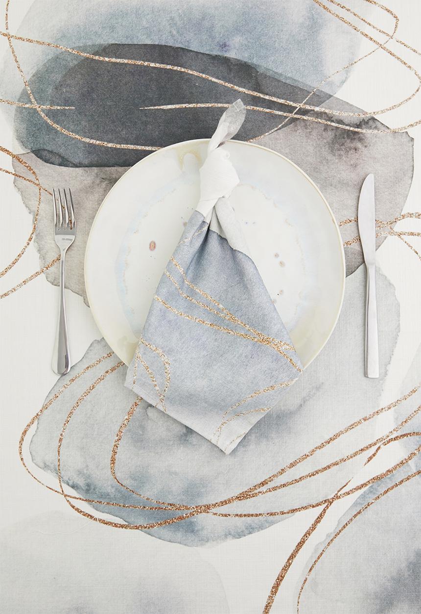 Sixth Floor - Eshter napkin set of 4 - moody