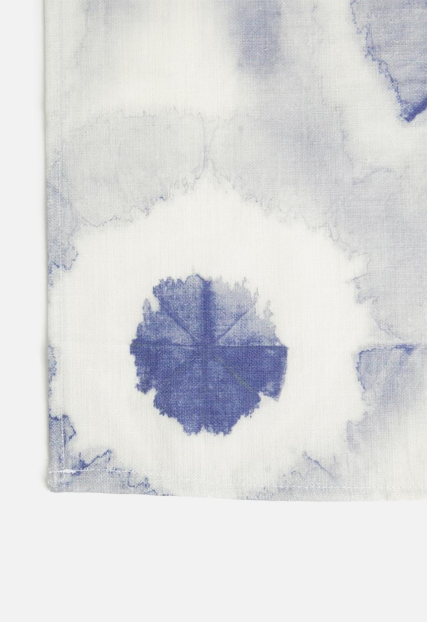 Sixth Floor - Shibori napkin set of 4 - blue