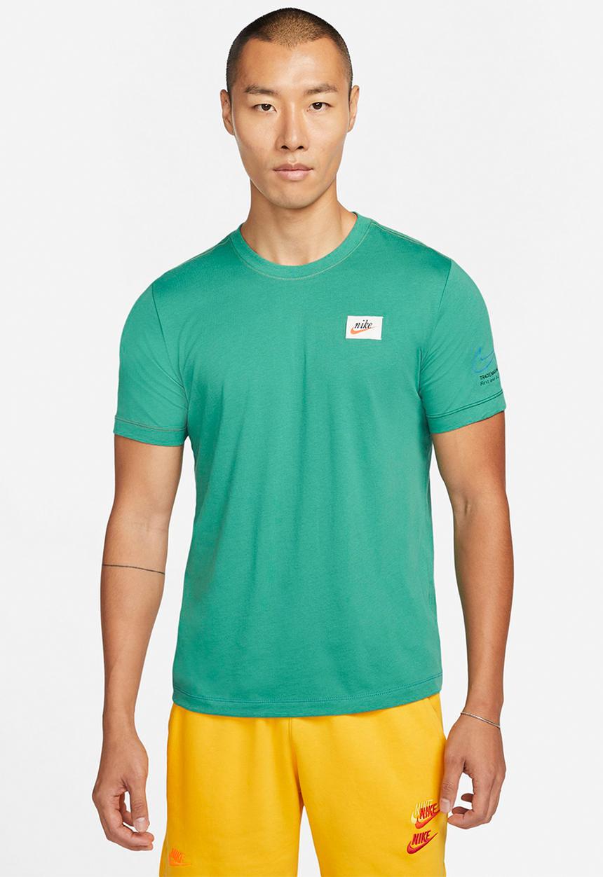 Nike - Nsw tee swoosh 50 lbr - green noise