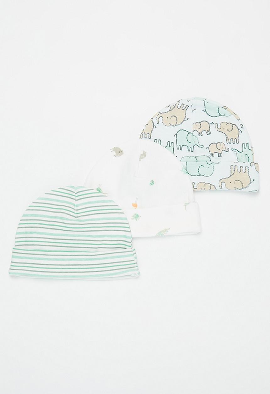 Pop Candy - Stripe & printed beanies - multi 