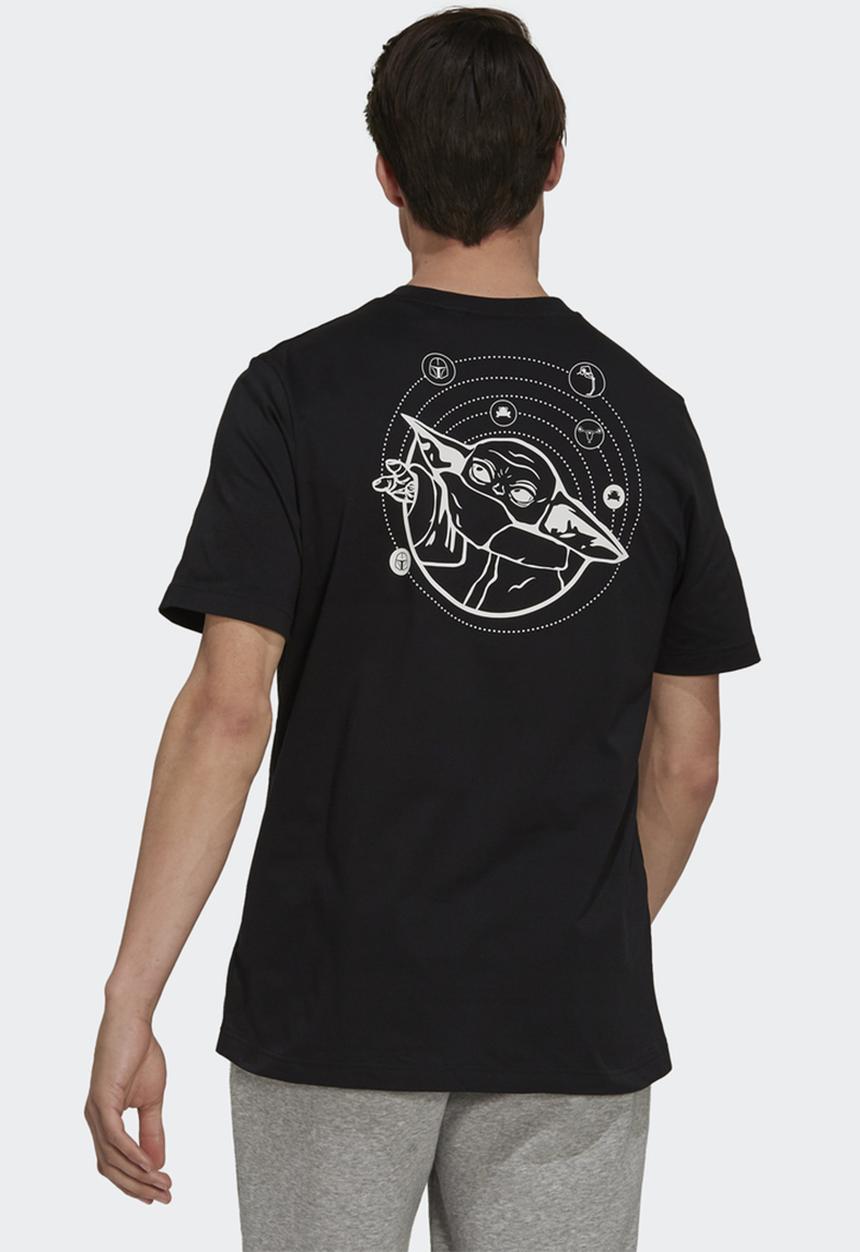 adidas Originals - ADIDAS X STAR WARS: THE MANDALORIAN THE CHILD GRAPHIC TEE- black/white