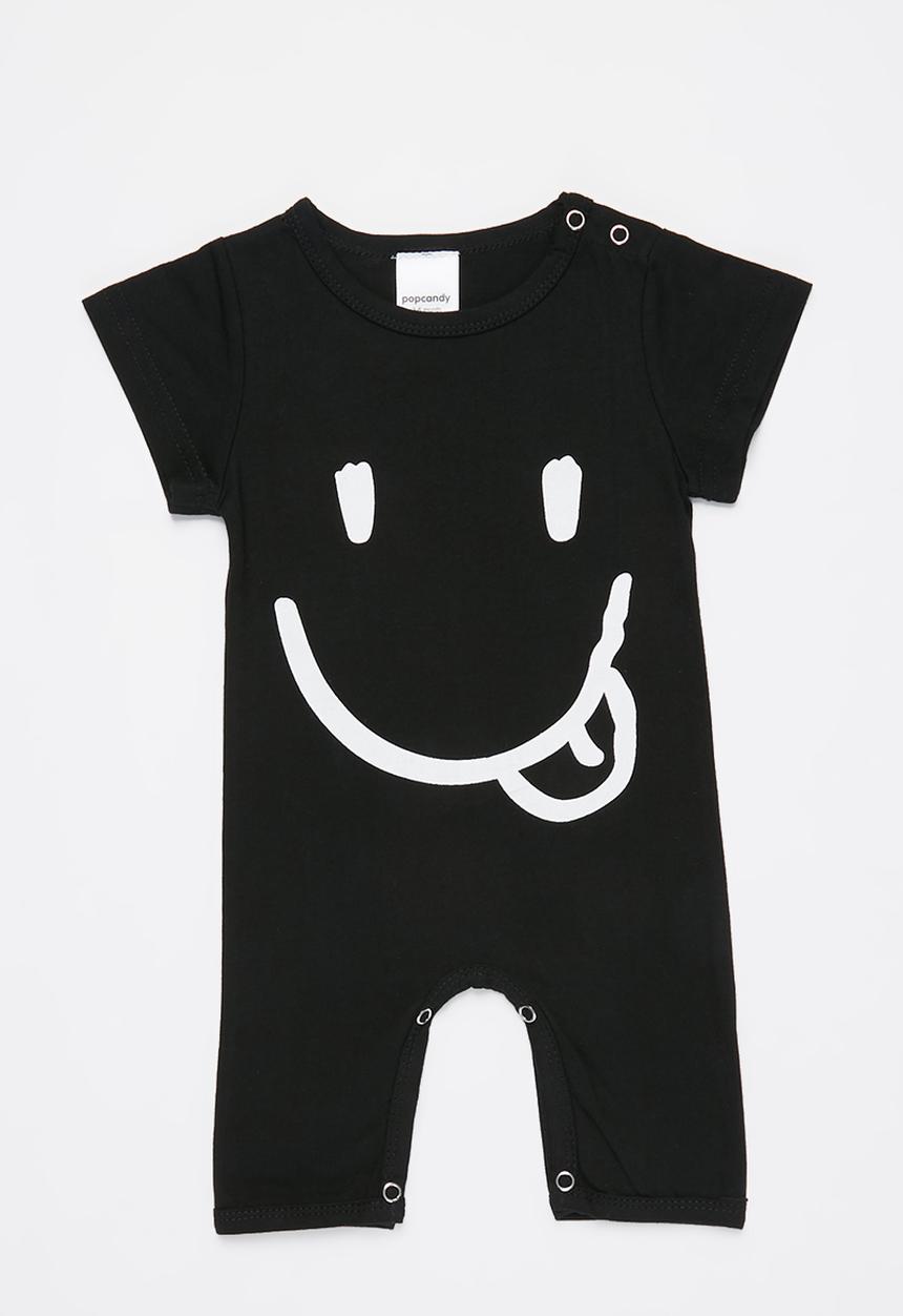 Pop Candy - Baby boys romper - black