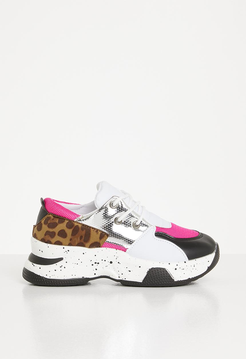 Rebel Republic - Girls lace up sneaker - multi 