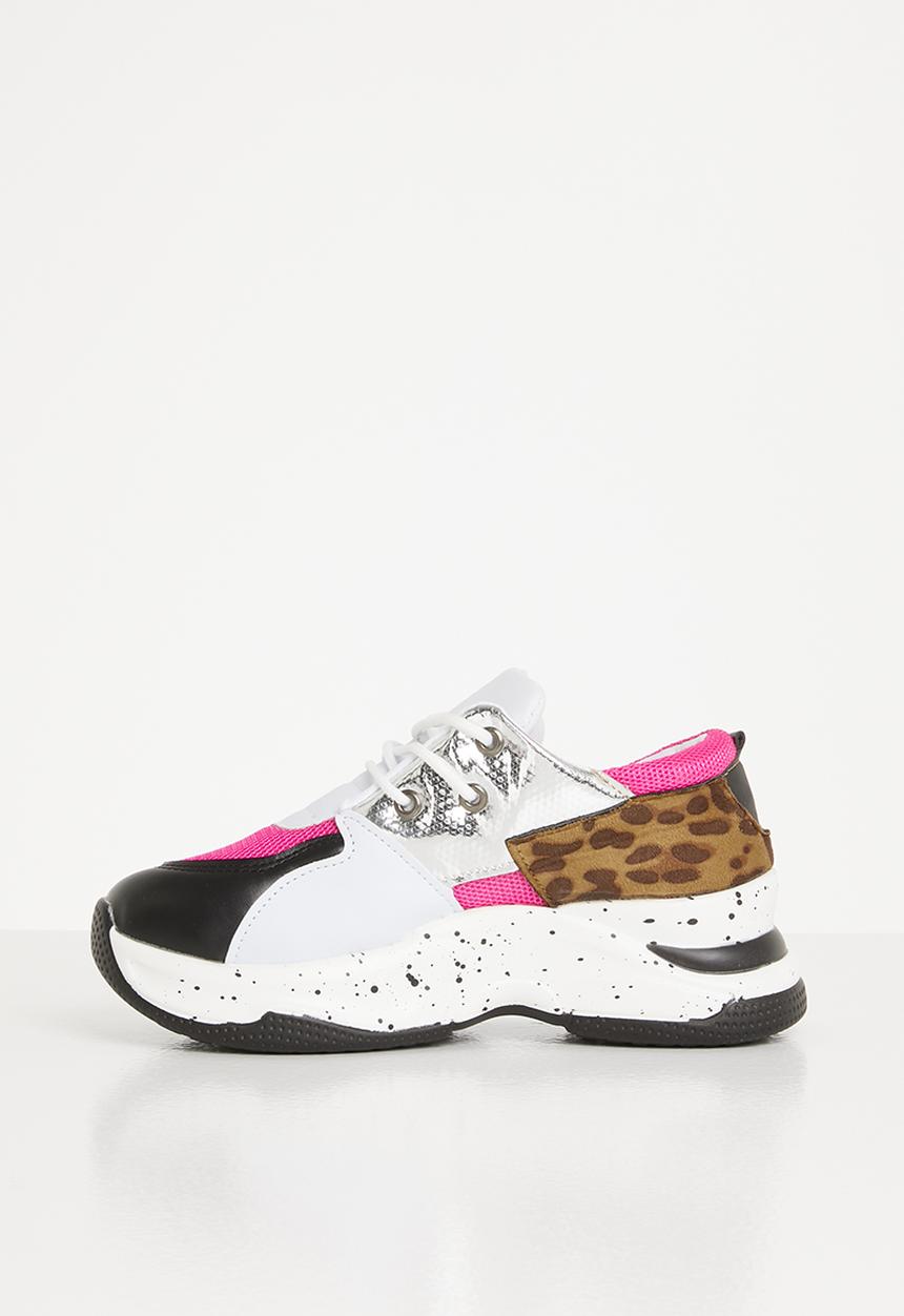 Rebel Republic - Girls lace up sneaker - multi 