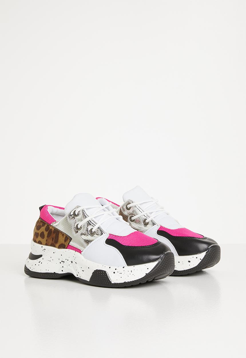 Rebel Republic - Girls lace up sneaker - multi 