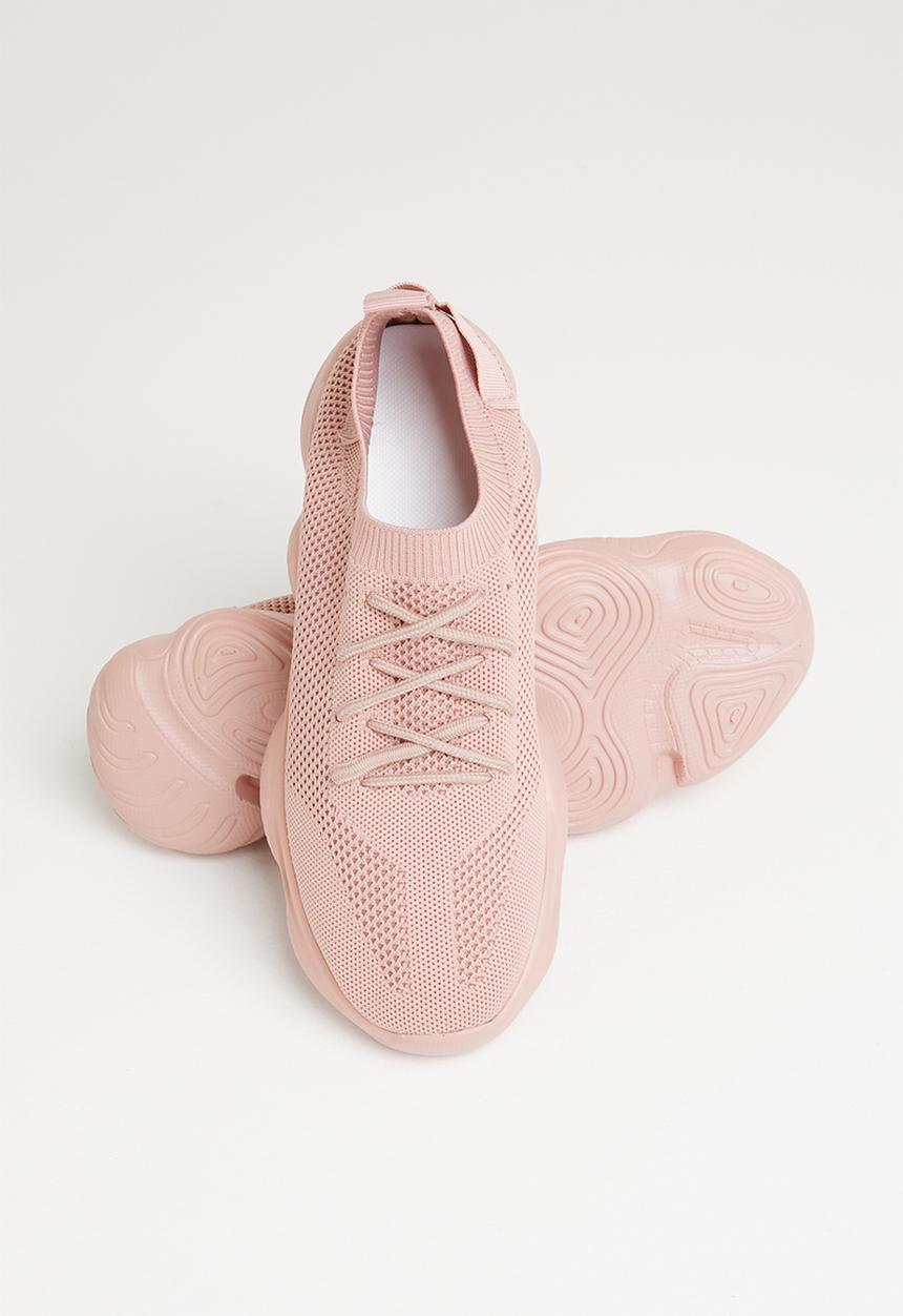 Rebel Republic - Girls sock sneaker - pink