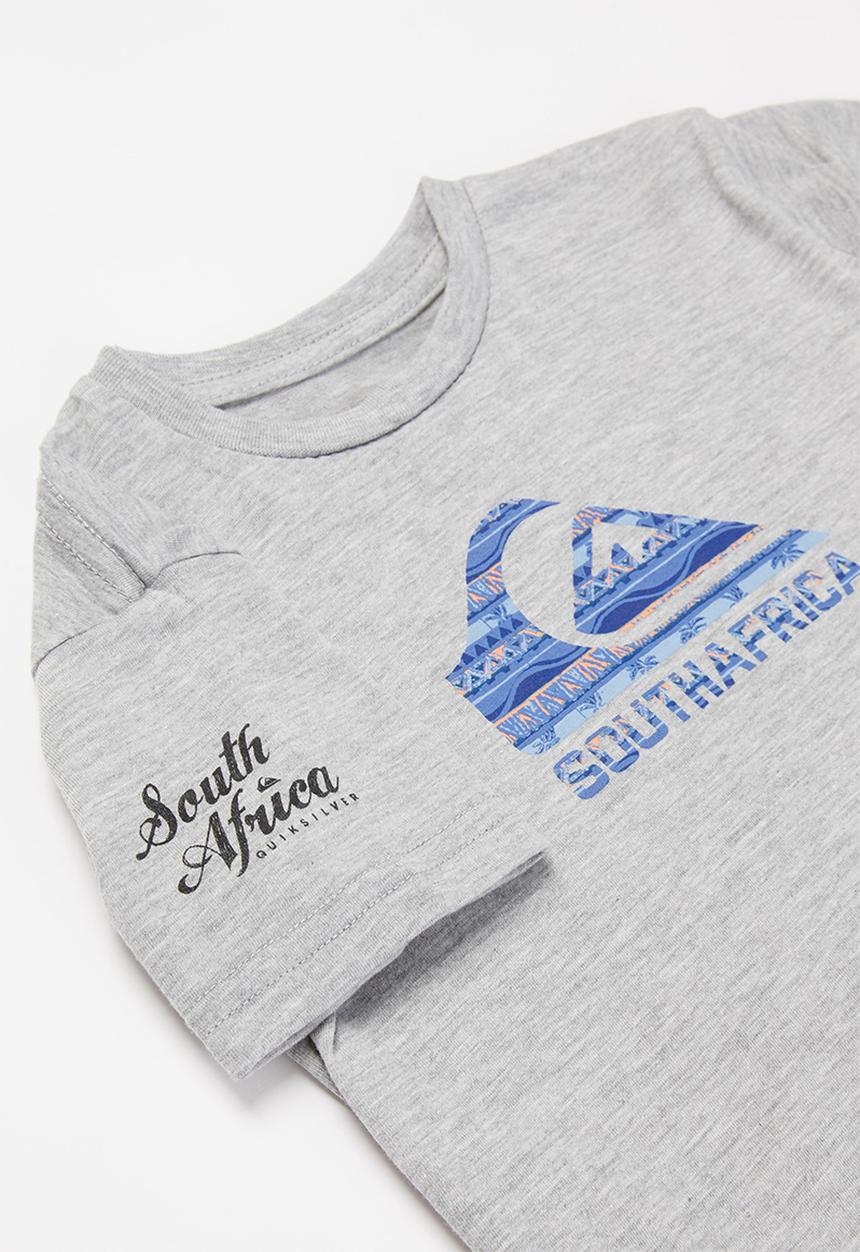 Quiksilver - Sa m&w short sleeve tee boy - grey