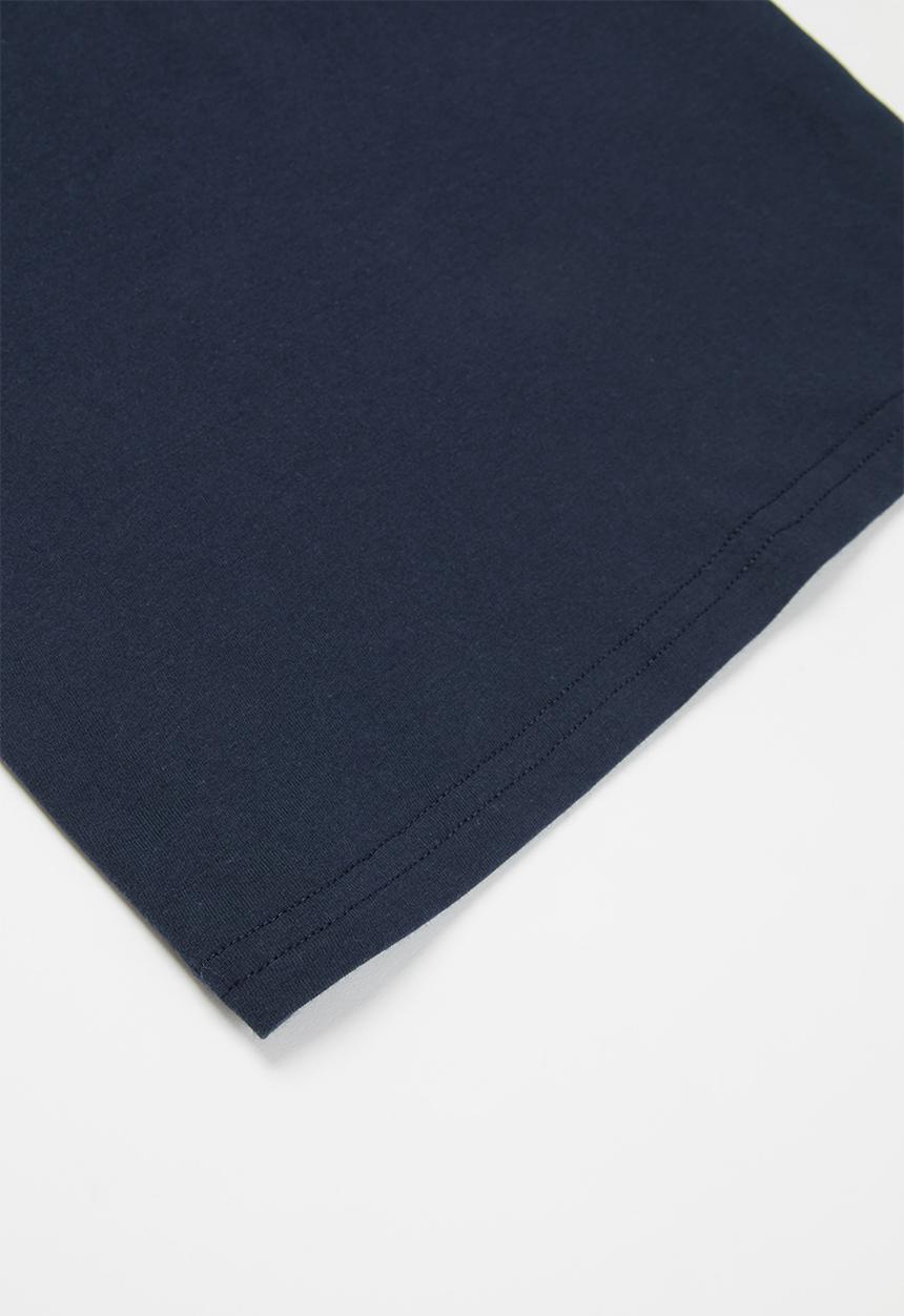 Quiksilver - Corp logo short sleeve - navy