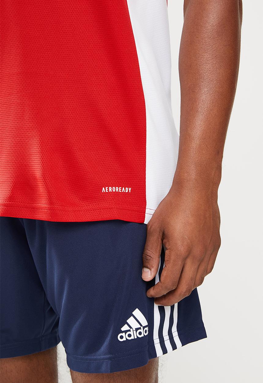 adidas Performance - ARSENAL 21/22 HOME JERSEY- white/scarlet