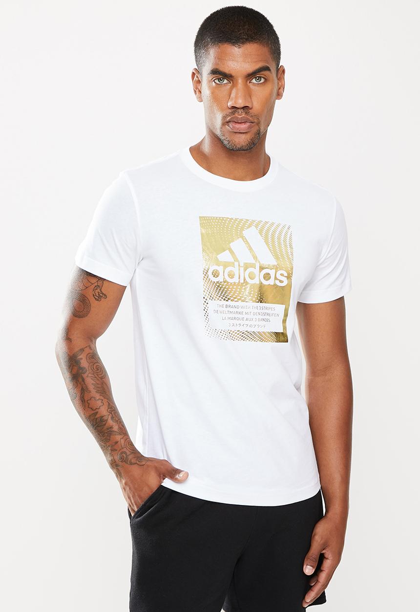 adidas Performance - Bos bx fl tee - white