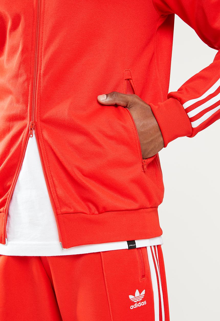 adidas Originals - Beckenbauer tracktop - red