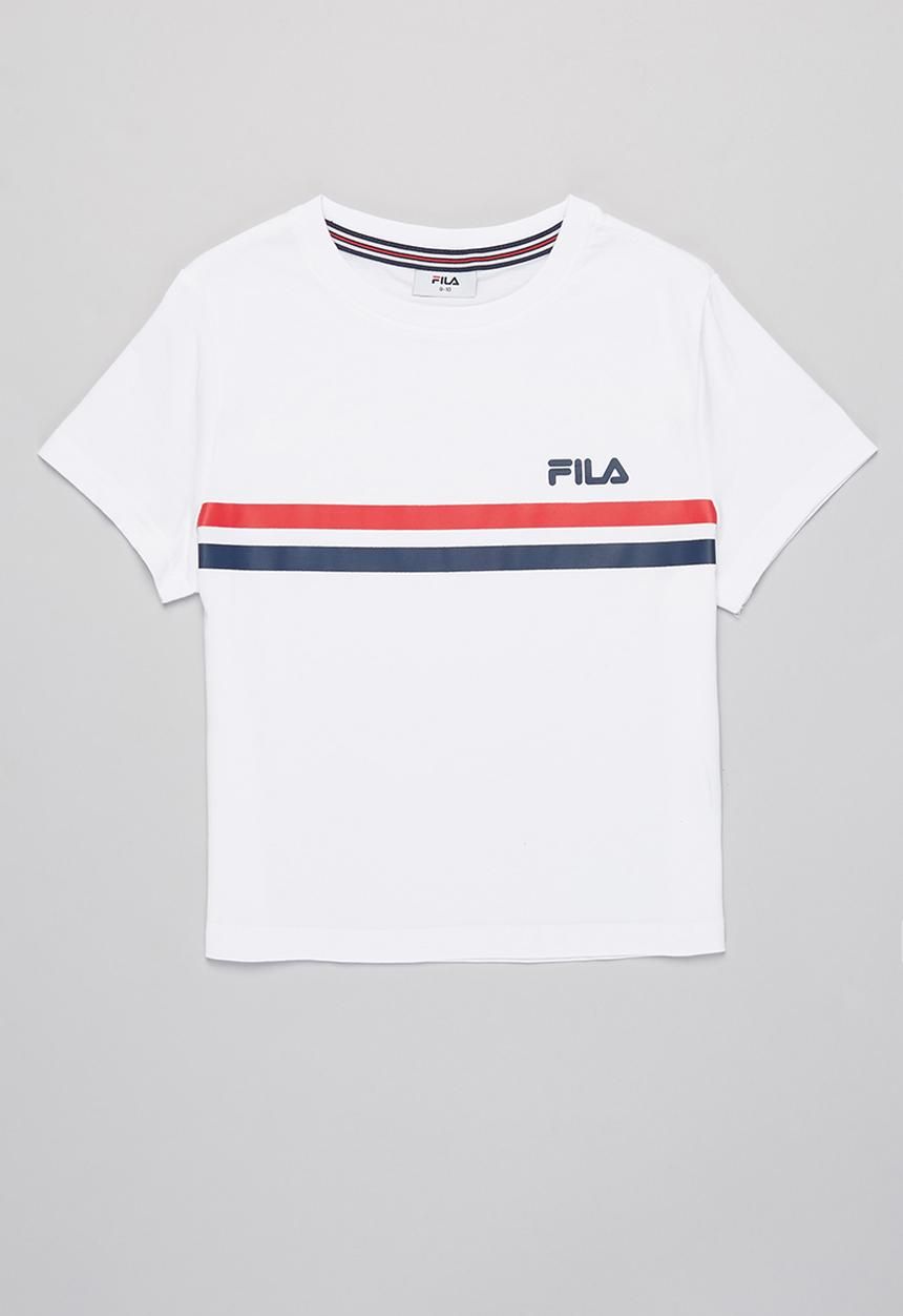 FILA - Kinsley crop box top - white
