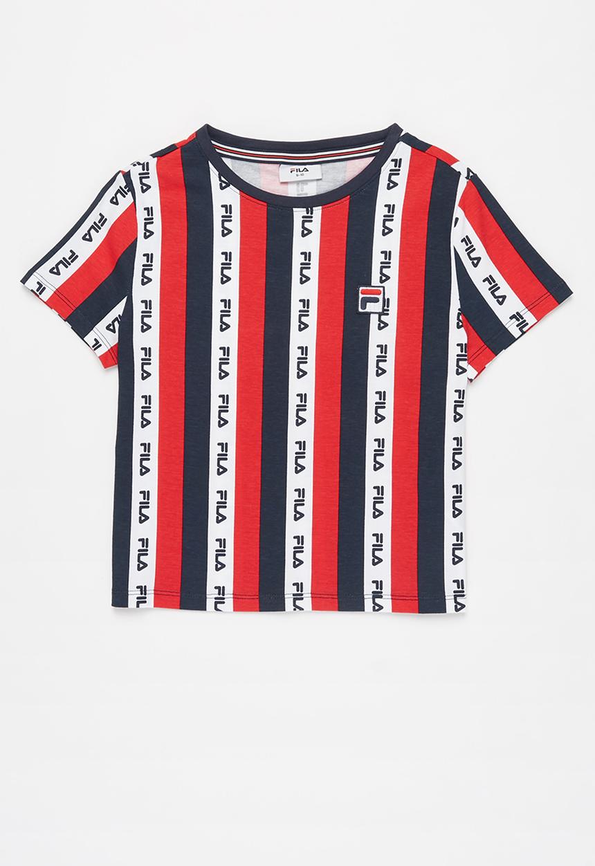 FILA - Autumn crop box top - multi 
