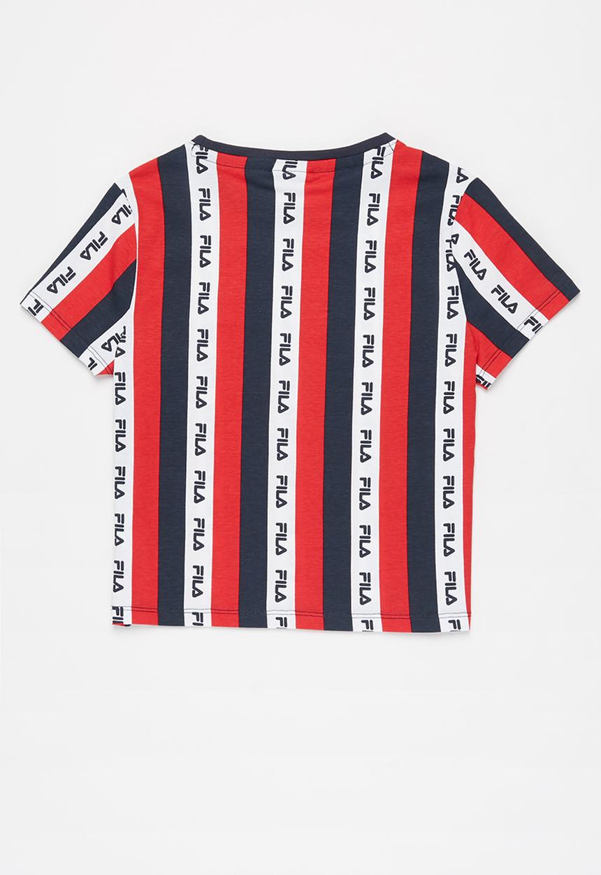FILA - Autumn crop box top - multi 