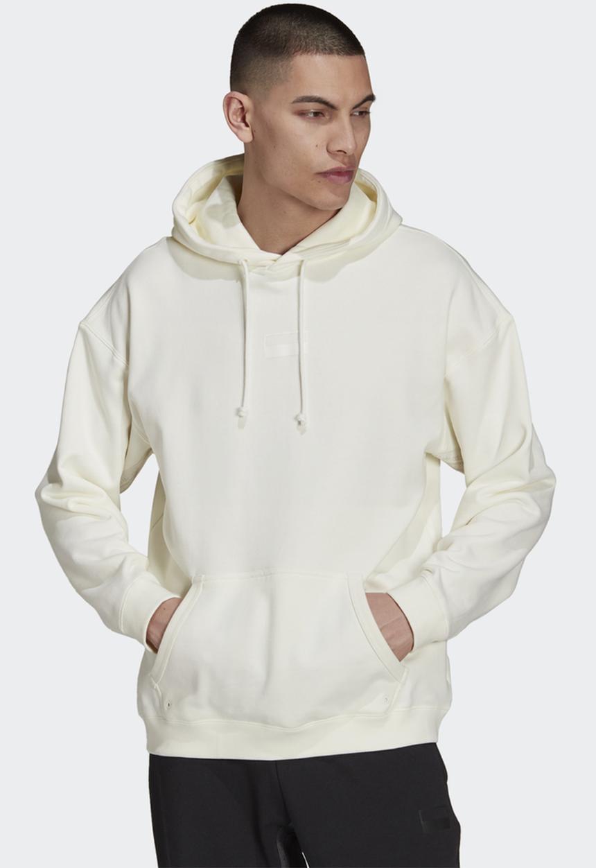 adidas Originals - R.Y.V. LOOSE FIT HOODIE - off white