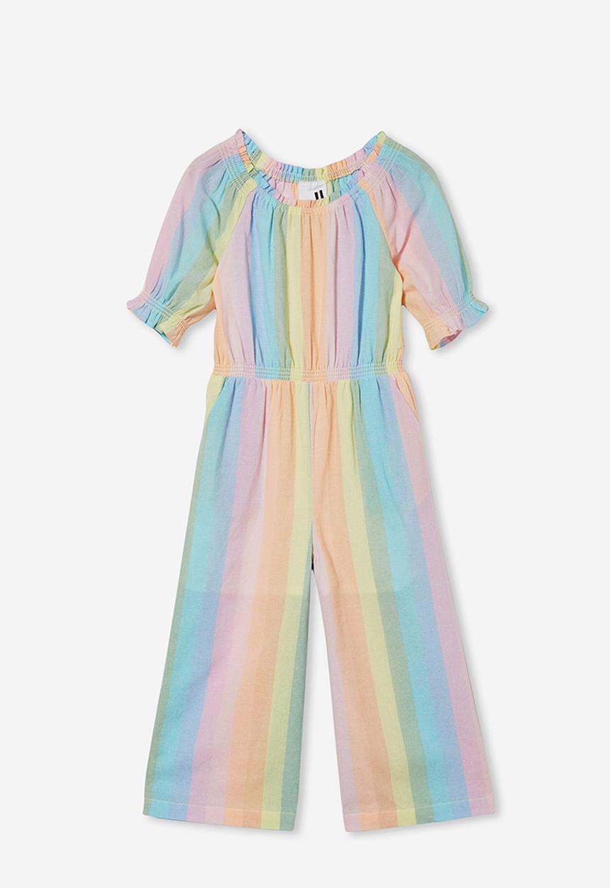 Cotton On - Bonnie puff sleeve jumpsuit - multi 