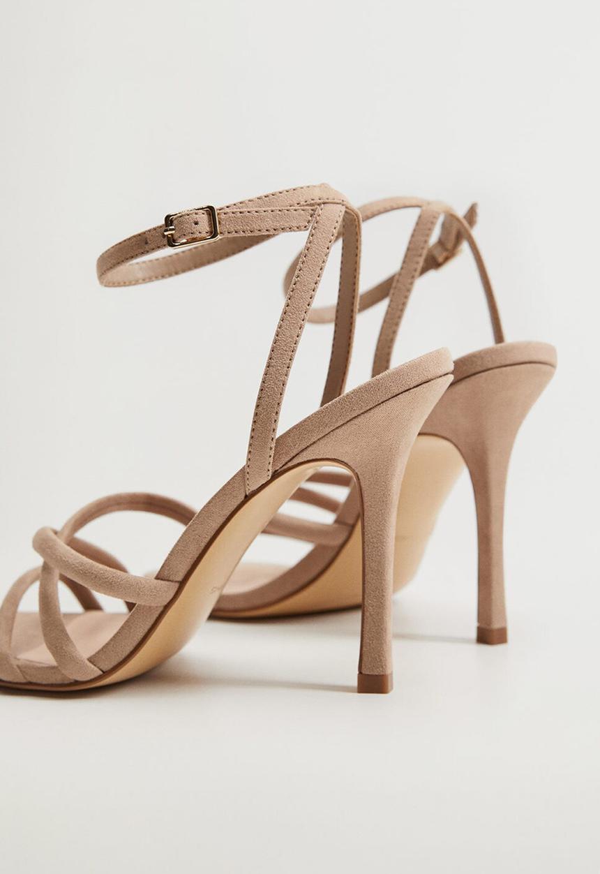 MANGO - Maybe heel - medium brown