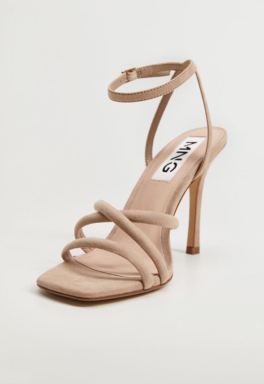 MANGO - Maybe heel - medium brown
