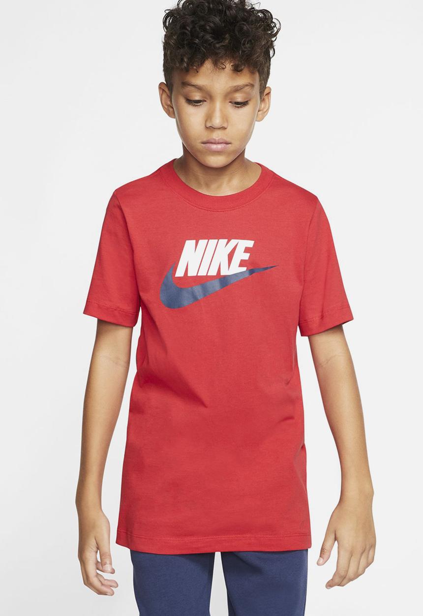 Nike - B nsw tee futura icon td - red