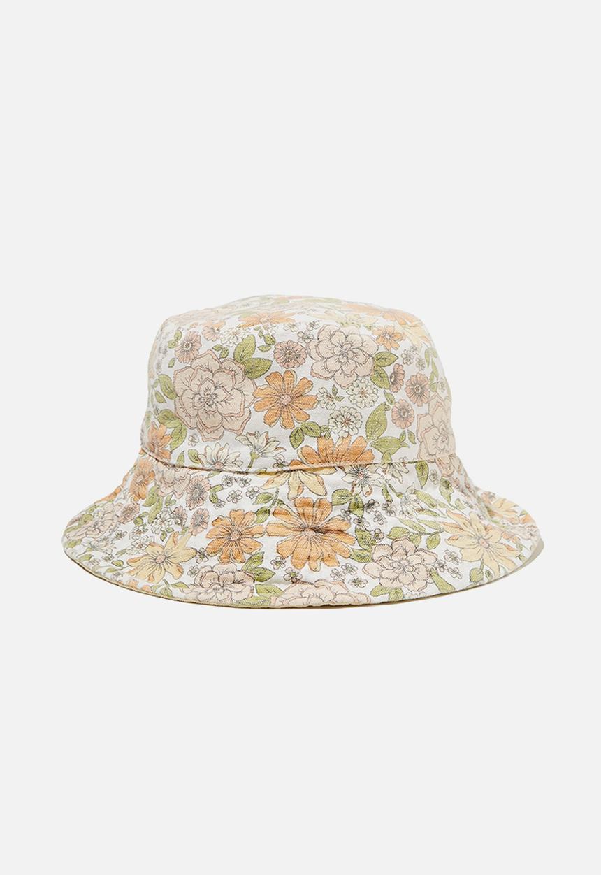 Rubi - Elly reversible wide brim bucket hat - floral