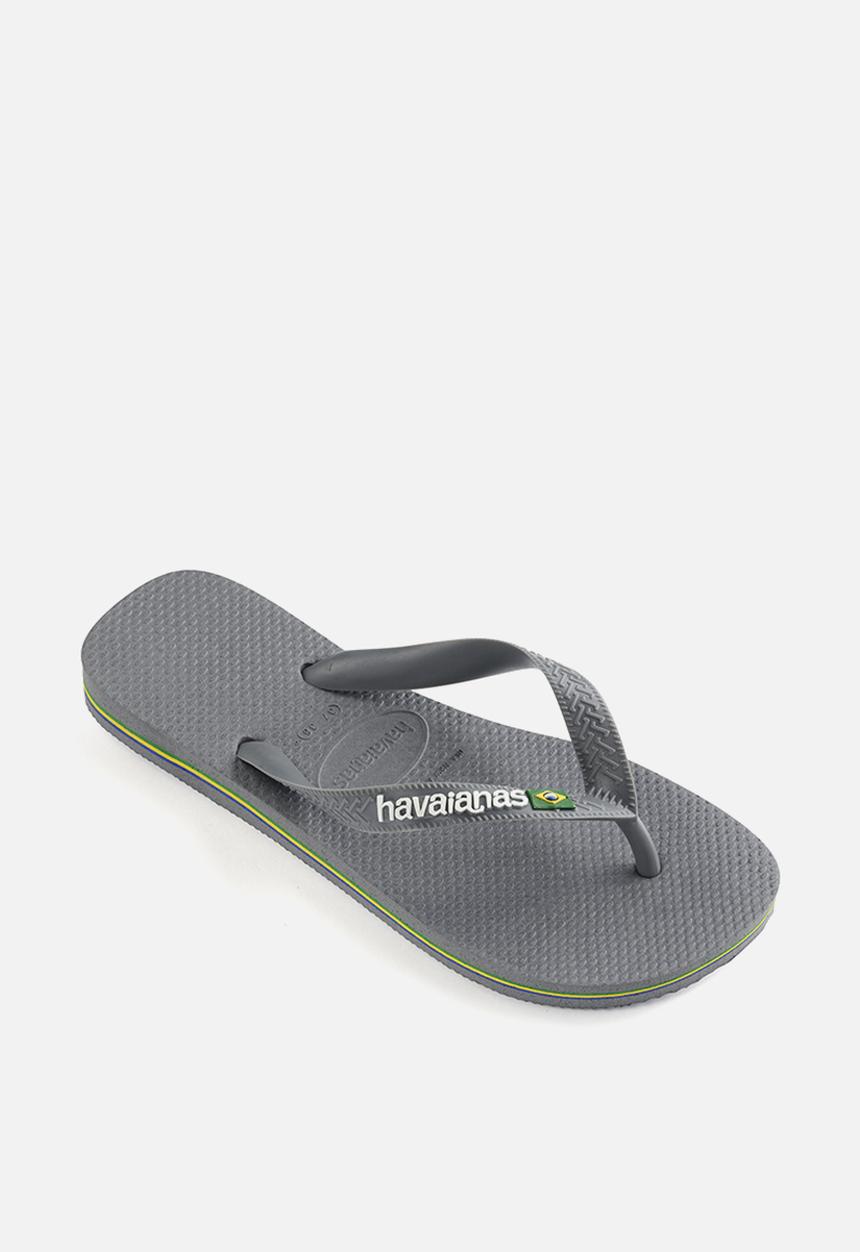 Havaianas - Brazil logo - steel grey