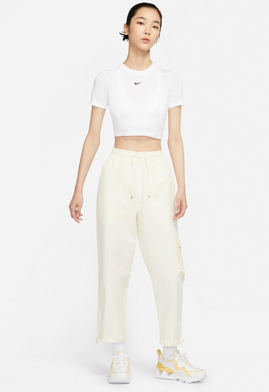 Nike - W nsw essntl tee slim crp lbr - white