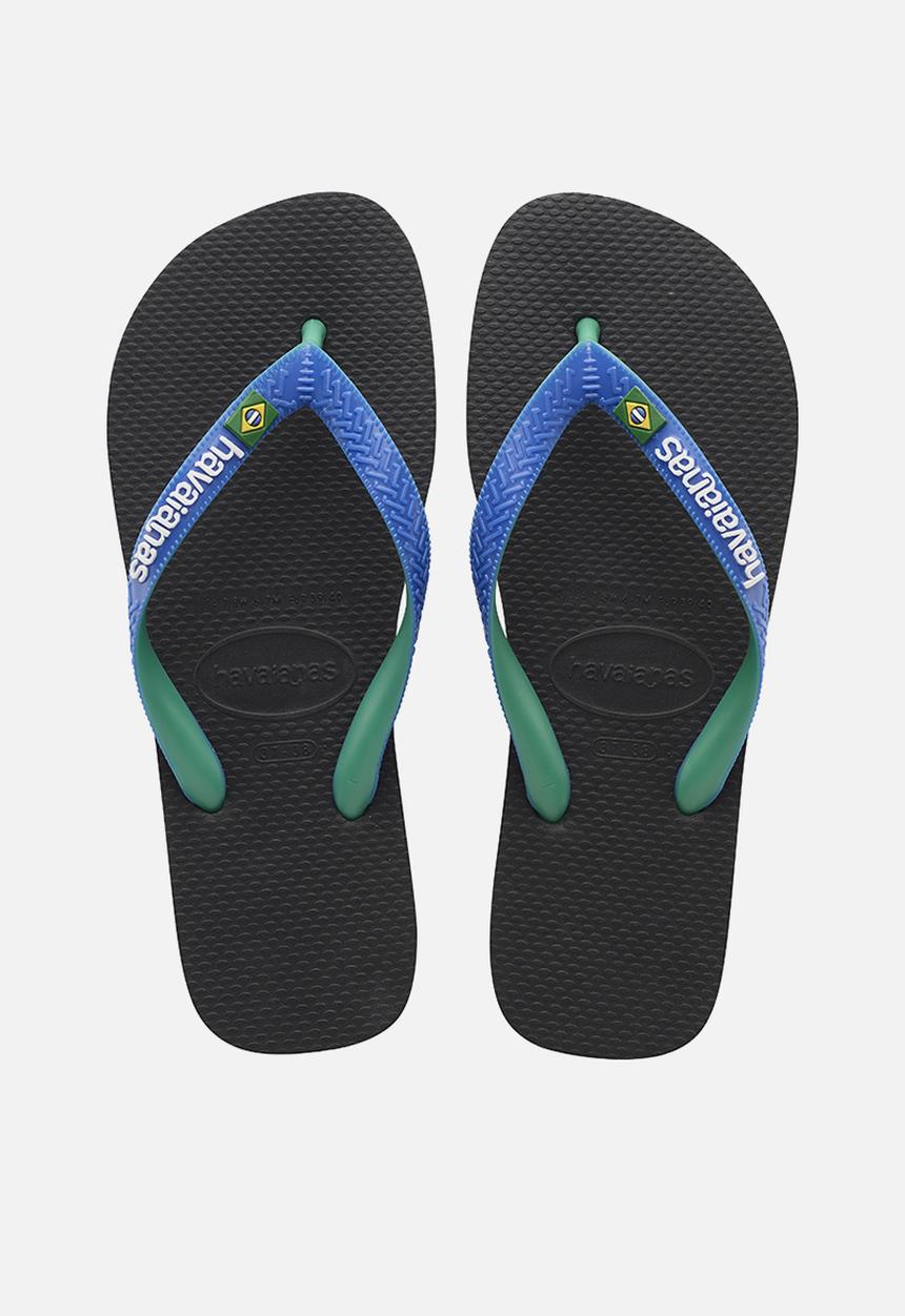 Havaianas - Brazil mix - black & blue 