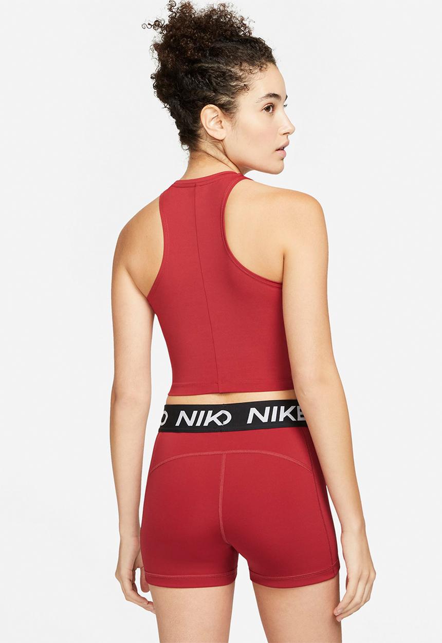 Nike - W np df nike grx crp tank - red