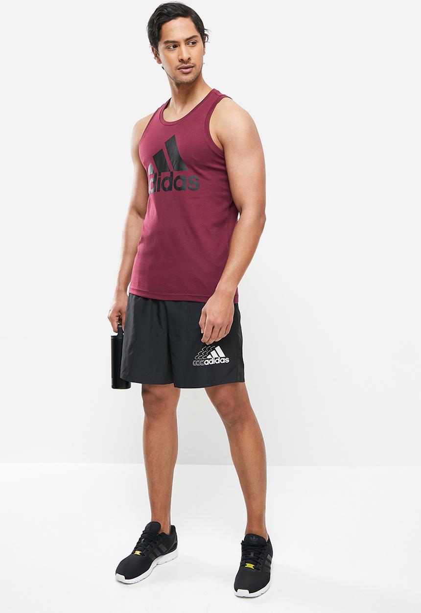 adidas Performance - M bl sj tank - victory crimson