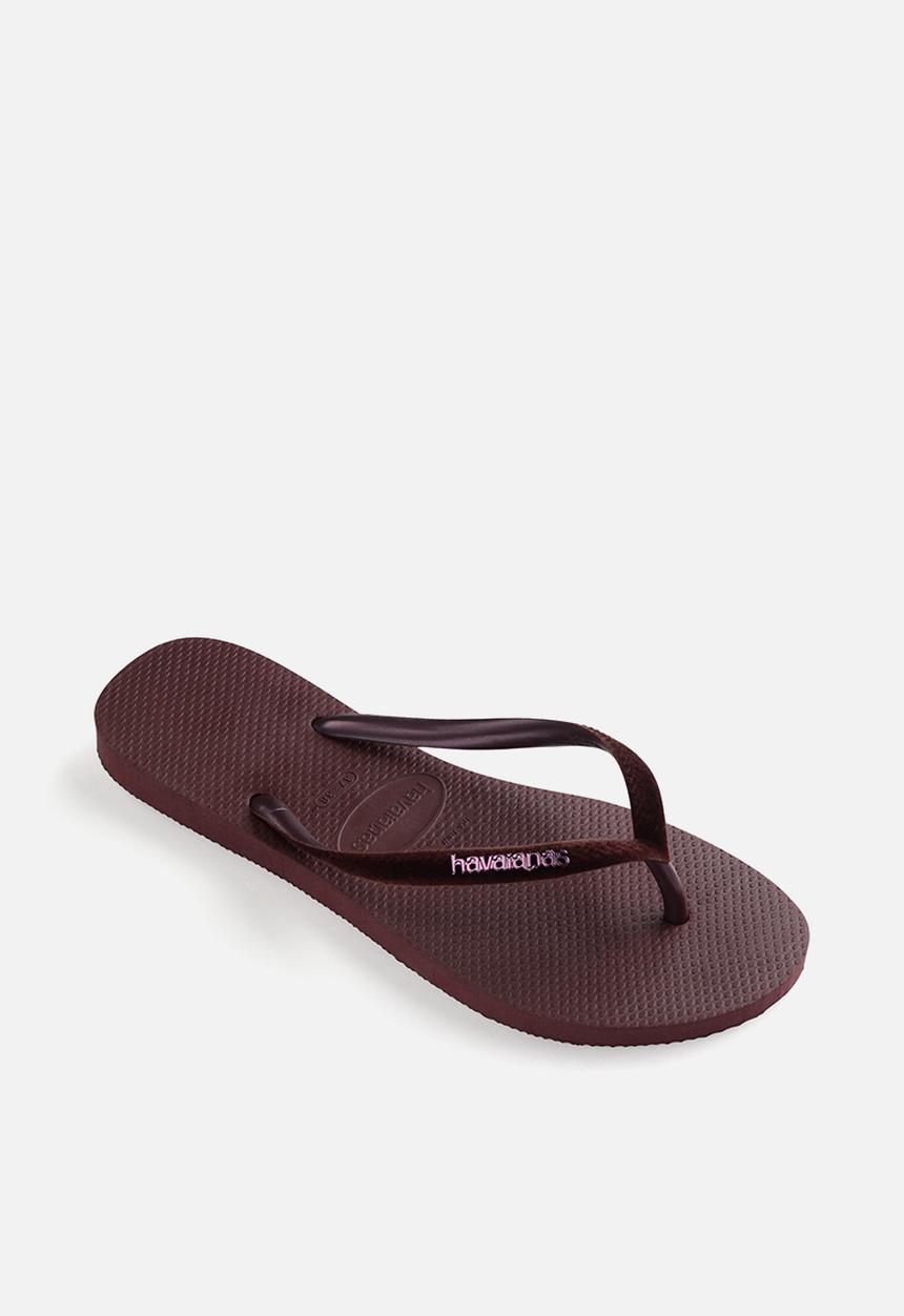 Havaianas - Slim velvet - grape wine