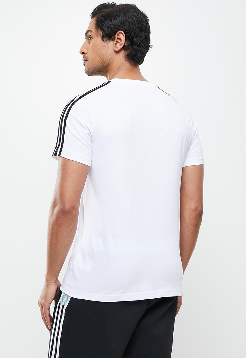 adidas Performance - M 3s sj tee - white & black